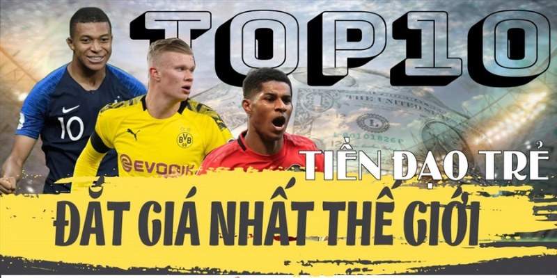 Top 10 Cầu Thủ Trẻ Đắt Giá Nhất Thế Giới Năm 2025
